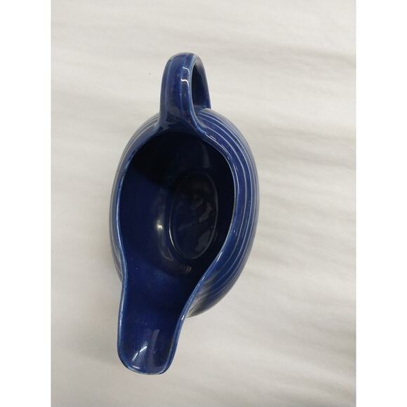 Fiestaware Gravy Boat Cobalt Blue Fiestas HLC Homer Laughlin Company - Picture 3 of 5